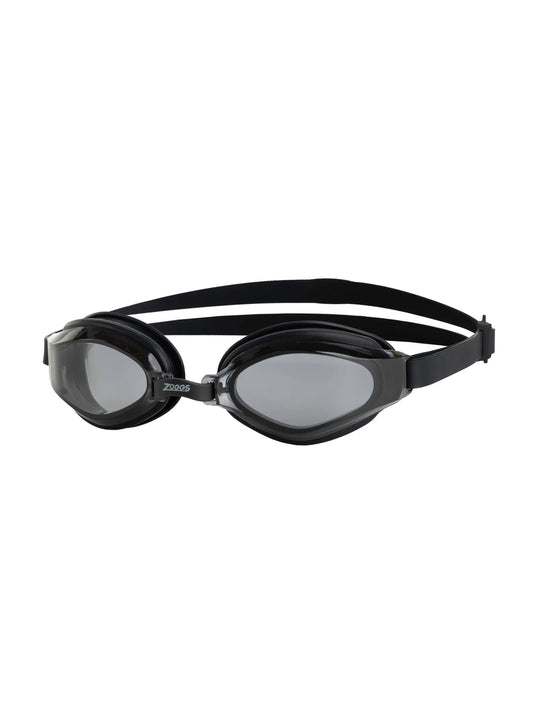 Zoggs Endura Max Titanium Goggles - Black/Black Tint