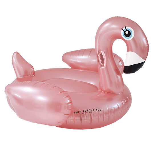 Swim Essentials Ride On, Rose Gold Flamingo