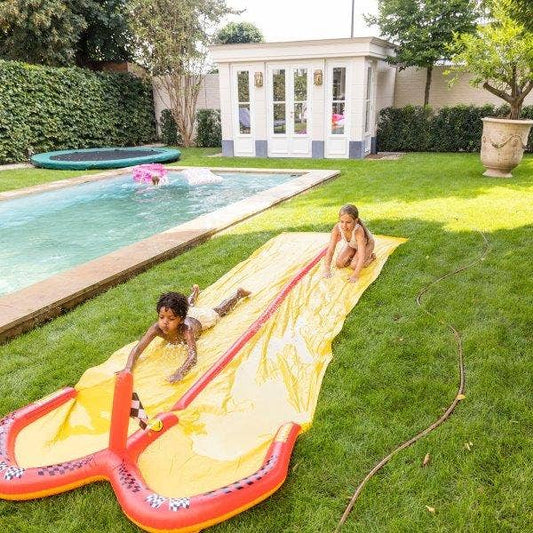 Swim Essentials Double Waterslide Racing Sprinkler, 5.5 m