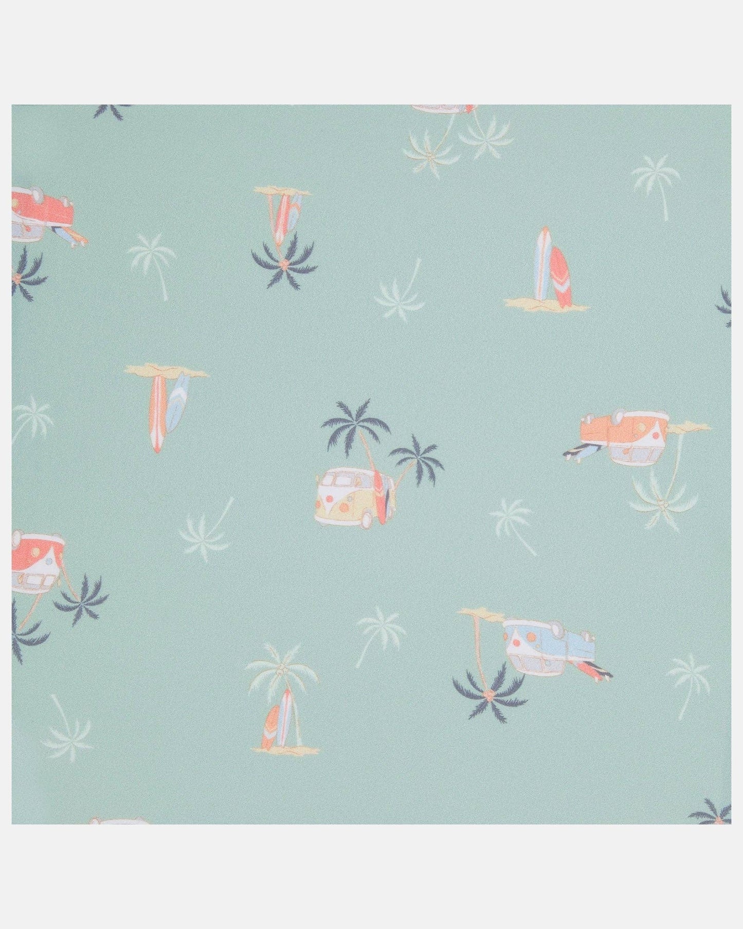 Swim Kids Rashie L/S Half Zip Classic - Uluwatu