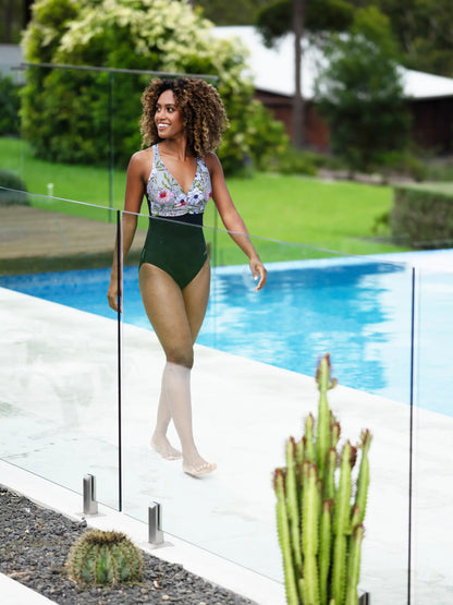 Freesia Ruch Crossback Swimsuit