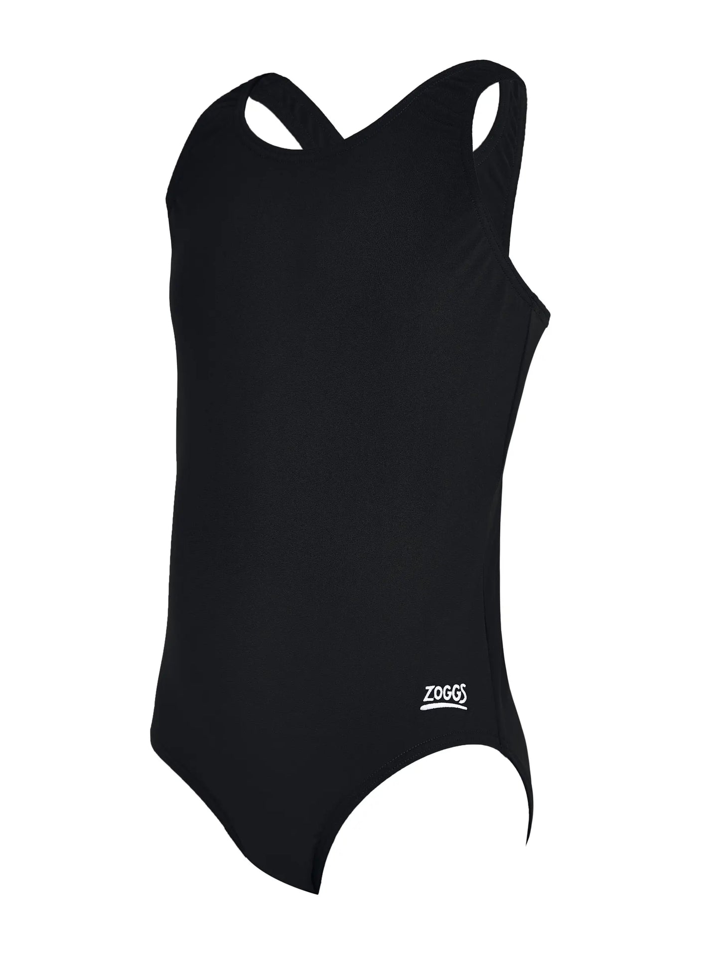 Girls Cottesloe Sportsback One Piece - Black