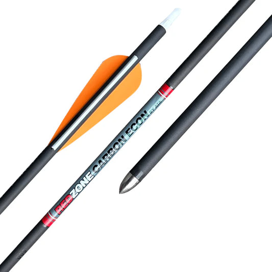 Redzone Carbon target tipped arrow - 6pk