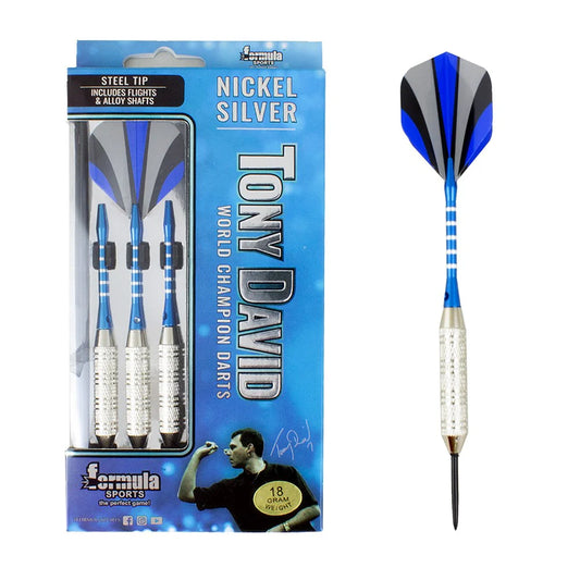 Formula Sports Tony David Nickel Silver Darts - 22 grams