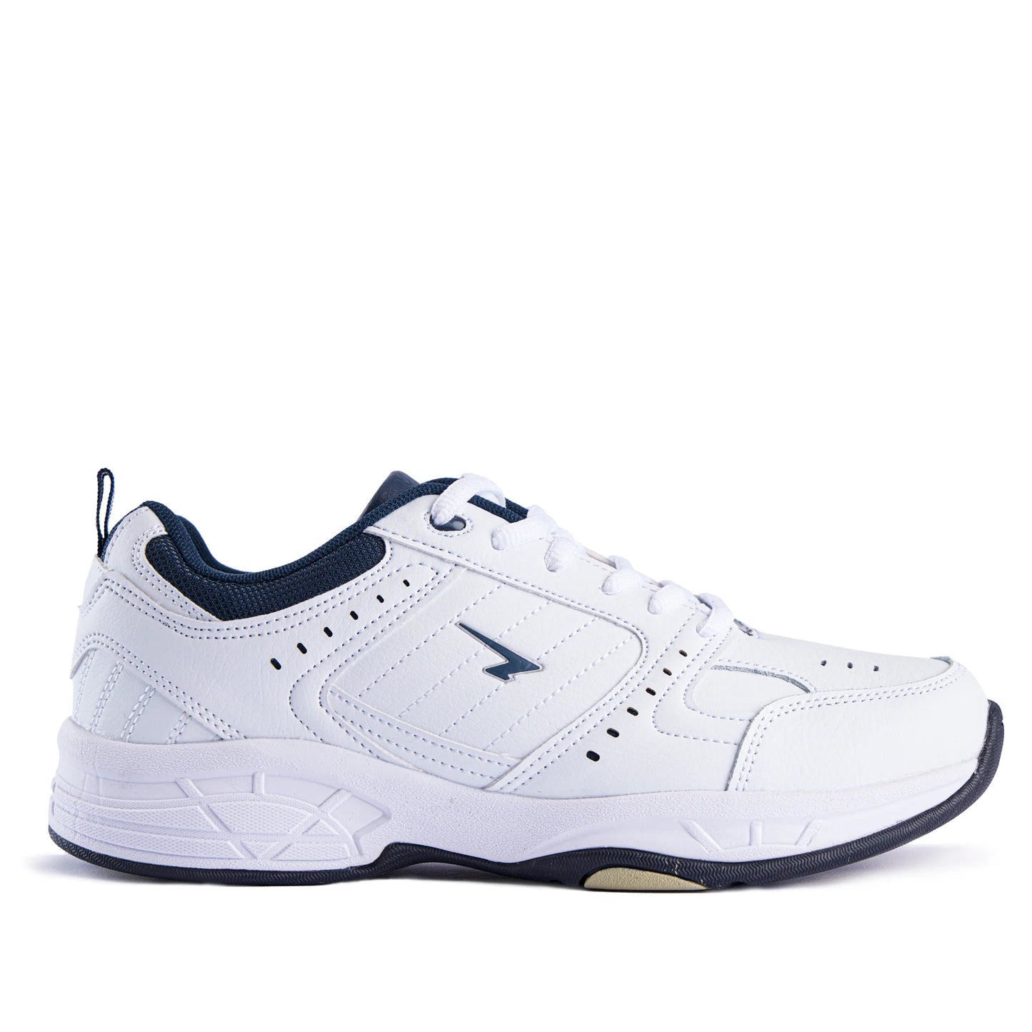 Sfida Defy Senior Leather Cross Trainer - White/Navy