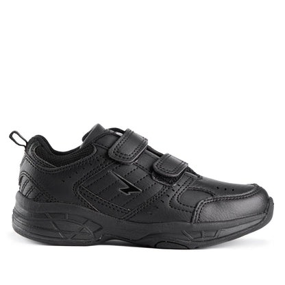 Sfida Defy Senior Leather Cross Trainer (Velcro) - Black