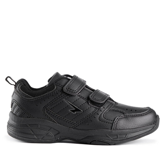 Sfida Defy Senior Leather Cross Trainer (Velcro) - Black