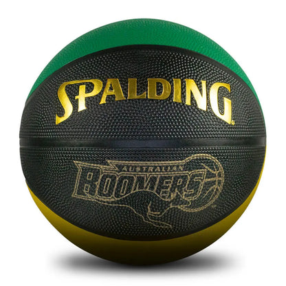 Spalding Retro Boomers Gold Outdoor Basketball