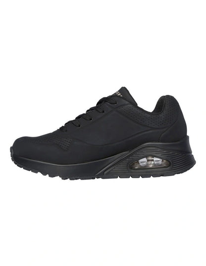 Skechers Womens Uno Stand on Air - Black