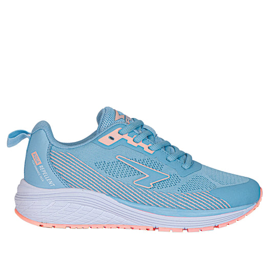 Sfida Inta Girls Runners (Lace Up) - Light Blue/Pastel Peach
