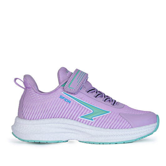 Sfida Zephyr Girls Runners (Velcro) - Lilac/Mint