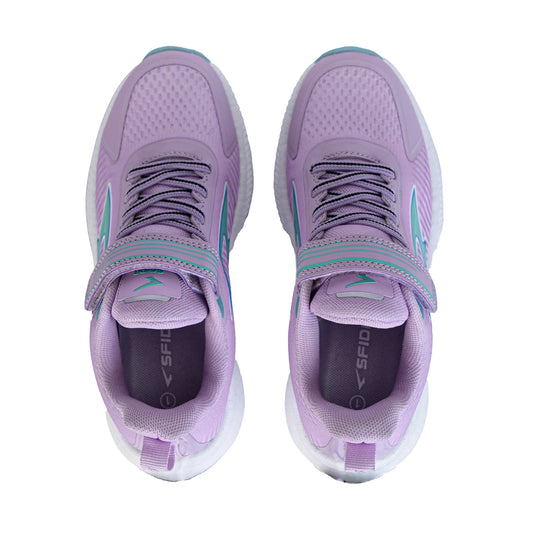 Sfida Zephyr Girls Runners (Velcro) - Lilac/Mint
