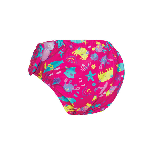 Zoggs Super Star Adjustable Swim Nappy - Pink