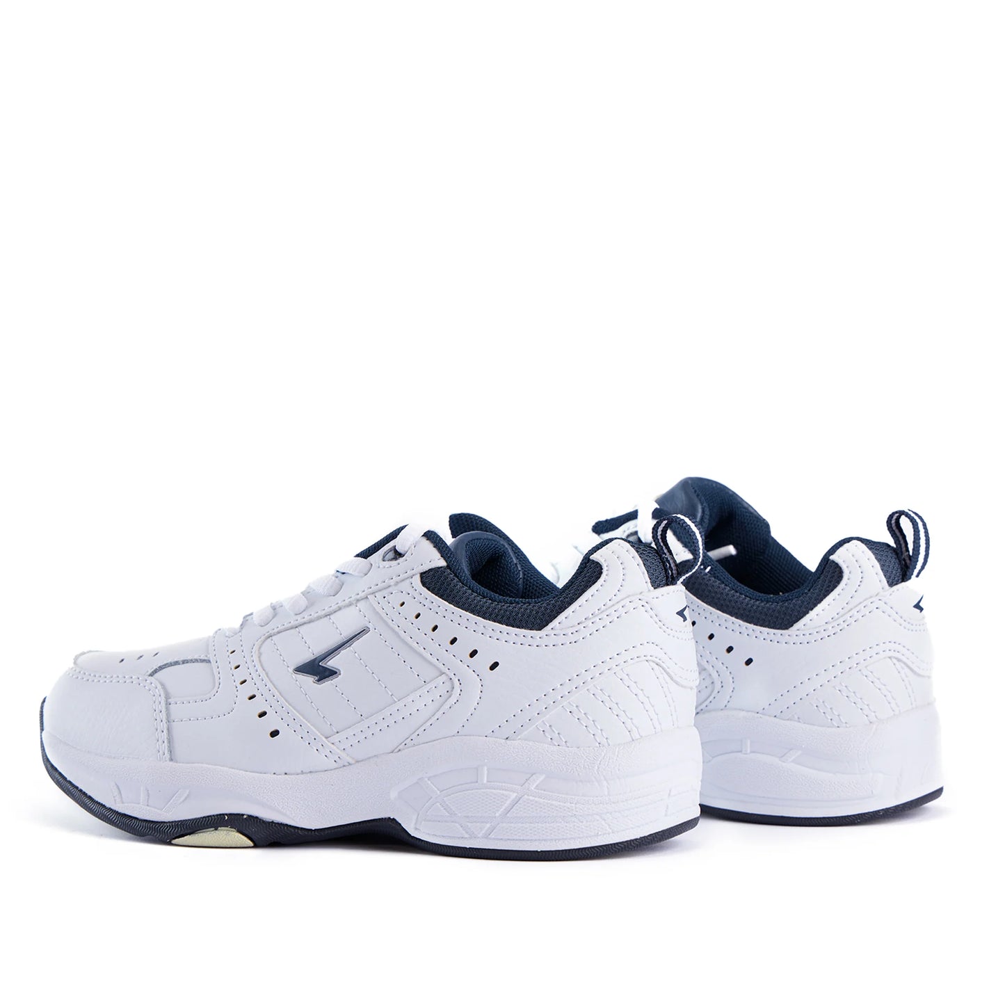Sfida Defy Junior Leather Cross Trainer - White/Navy