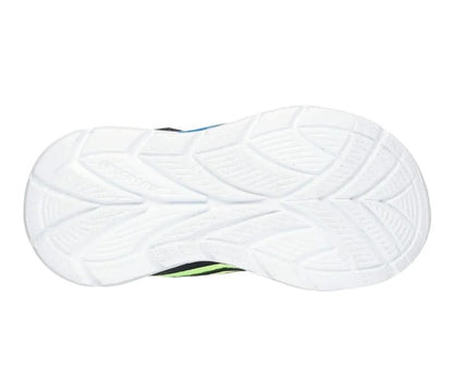 Skechers Infants Flex-Glow Ultra - Black/Blue/Lime