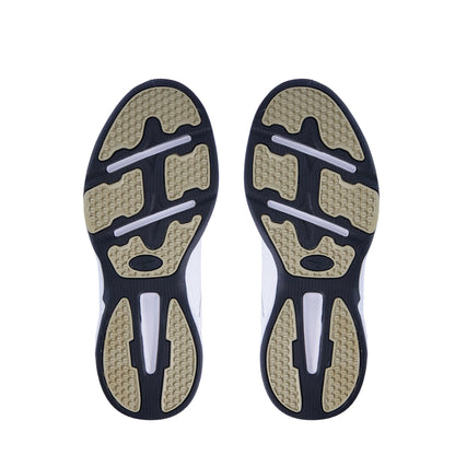 Sfida Defy Senior Leather Cross Trainer (Velcro) - White/Navy