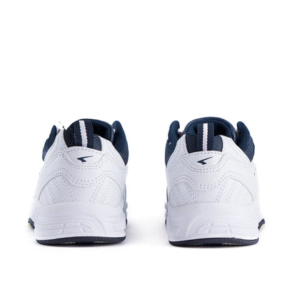 Sfida Defy Junior Leather Cross Trainer - White/Navy