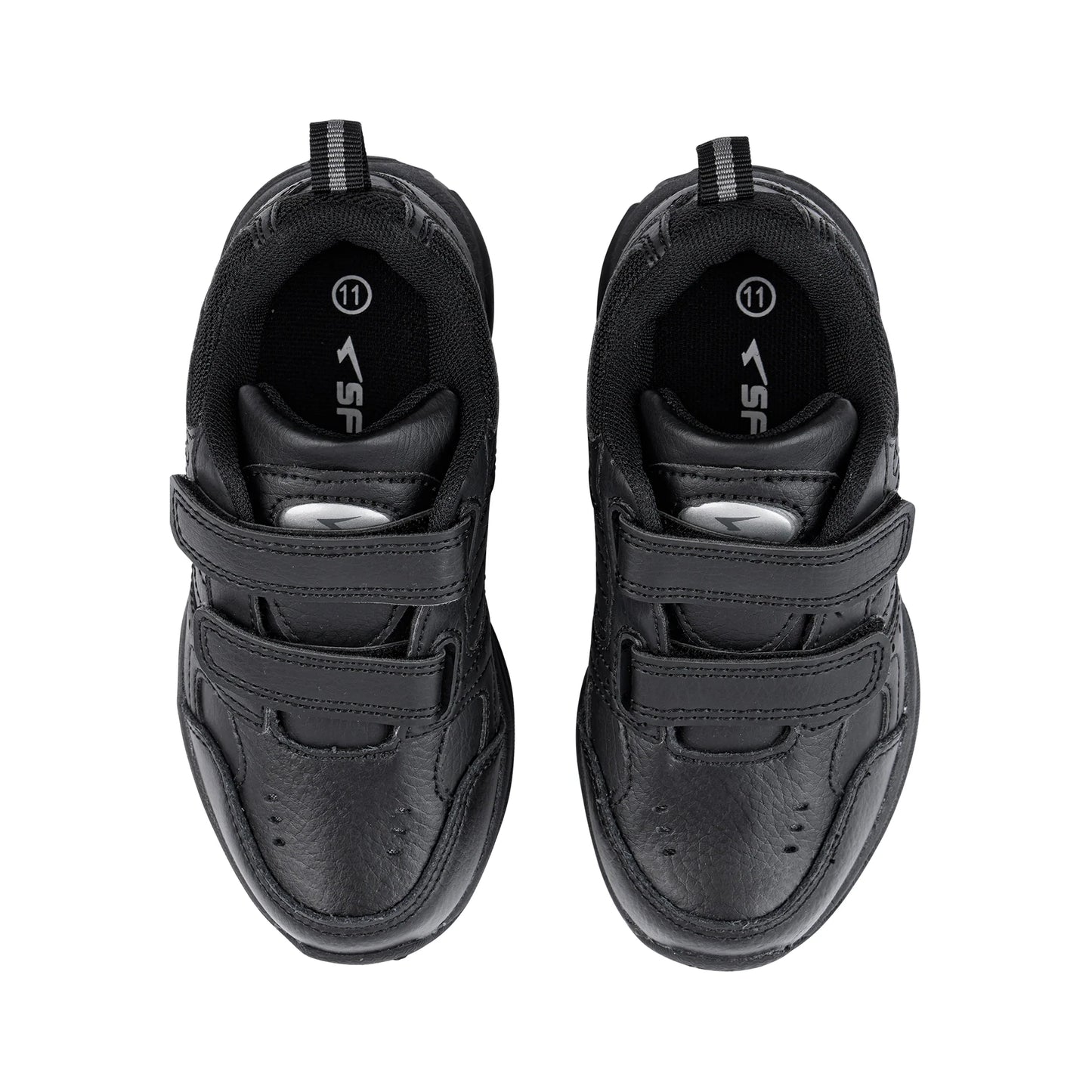 Sfida Defy Senior Leather Cross Trainer (Velcro) - Black
