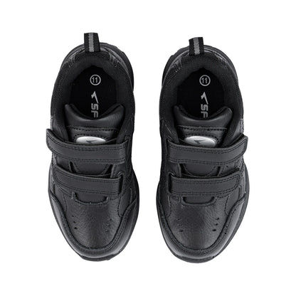 Sfida Defy Senior Leather Cross Trainer (Velcro) - Black