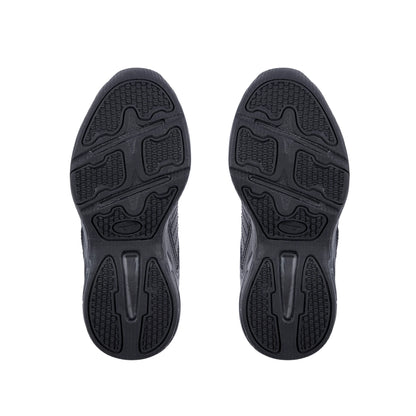Sfida Defy Junior Leather Cross Trainer (Velcro) - Black