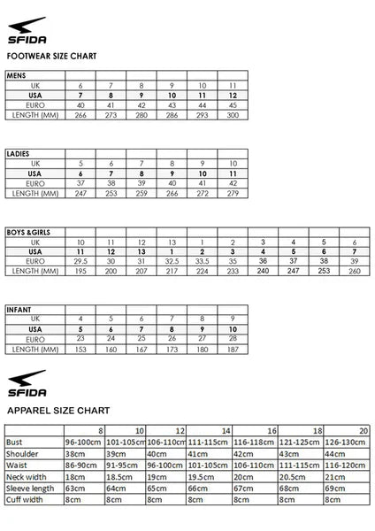 Sfida Defy Senior Leather Cross Trainer (Velcro) - White/Navy