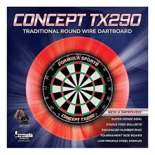 Concept TX290 Traditional Round Wire Dartboard
