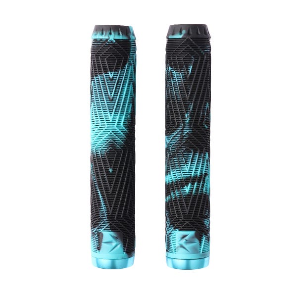 W.Scott Hand Grips - Black/Teal