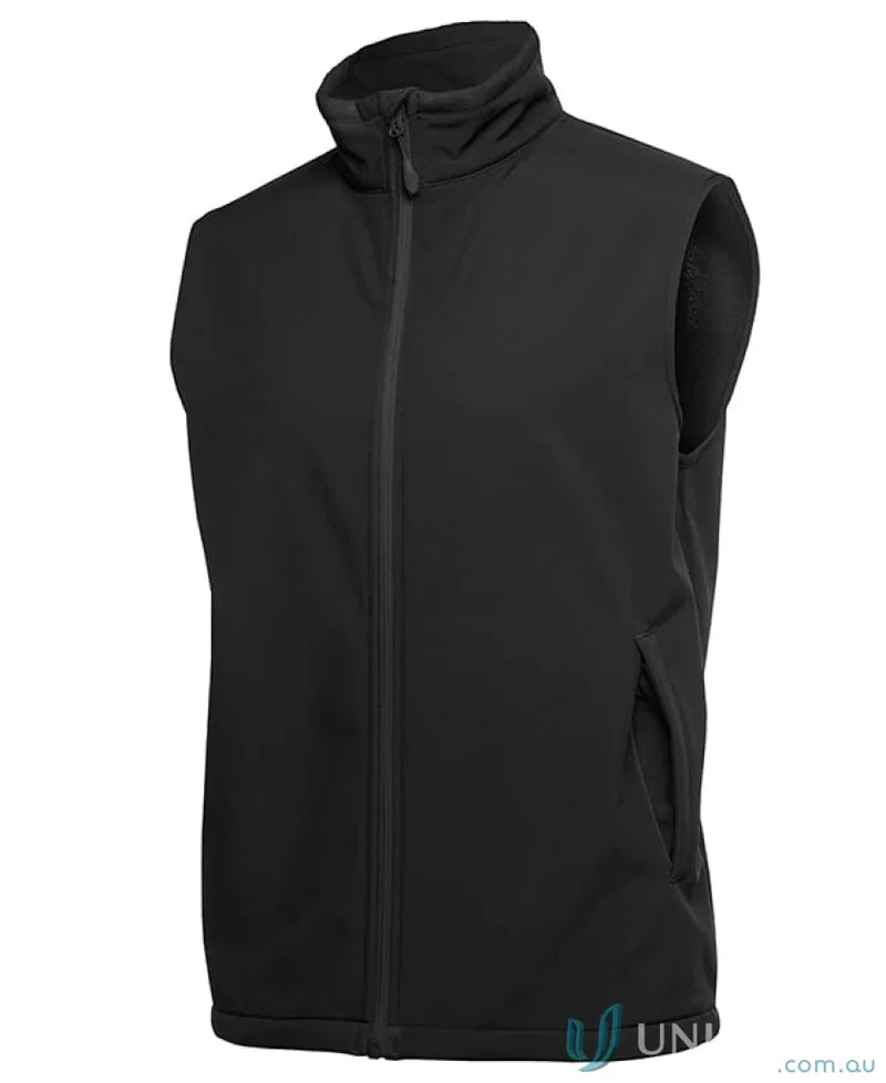 Podium - 3 Layer Soft Shell Vest Black