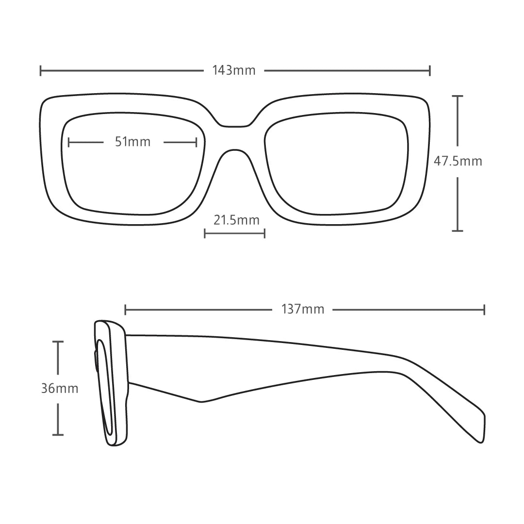 Laguna - Gloss Black Dark Frame with Grey Polarized Lens
