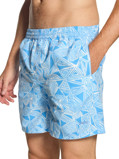 ZoggsMen's Geometric 16 Inch Water Shorts