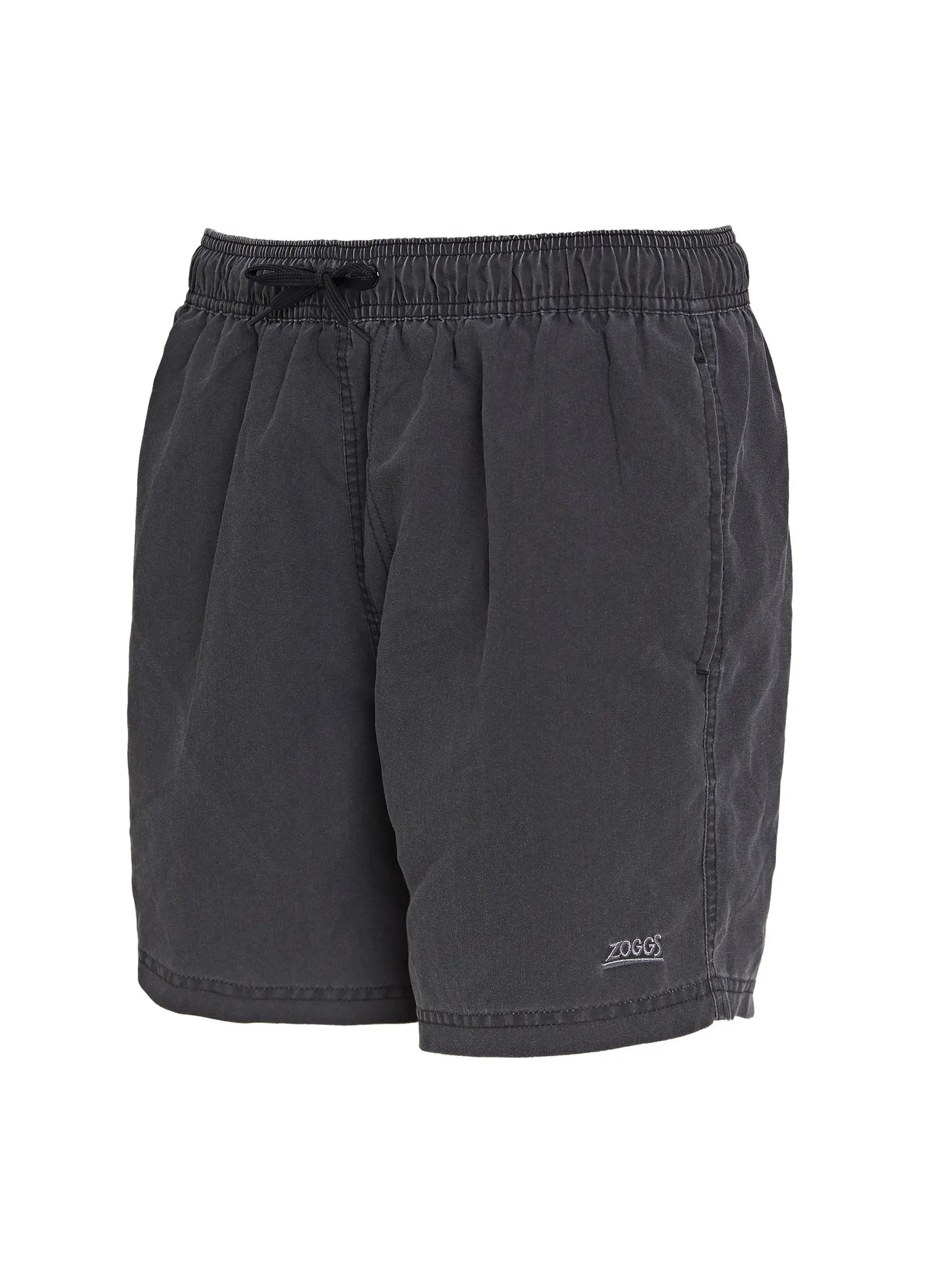 Zoggs Mens Mosman Washed 15 inch Shorts - Charcoal