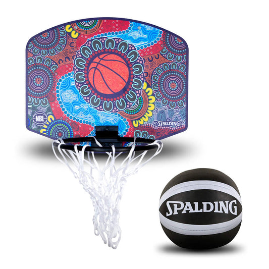 Spalding NBL Indigenous Micro Mini Basketball Set