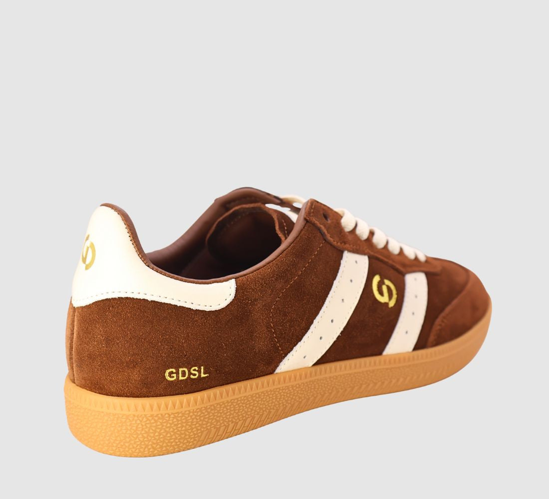 Goodsole Parallel Sneaker ~ Coffee / Ivory Suede