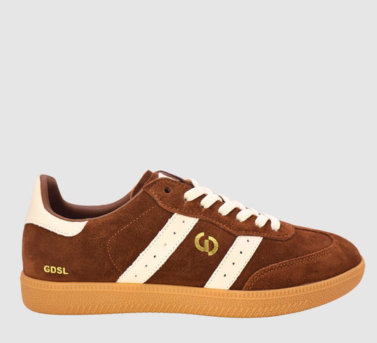 Goodsole Parallel Sneaker ~ Coffee / Ivory Suede