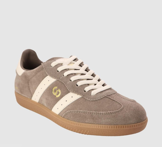 Goodsole Parallel Sneaker ~ Walnut / Ivory Suede