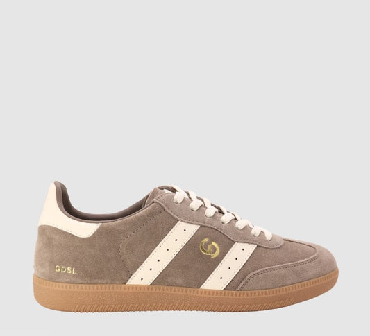 Goodsole Parallel Sneaker ~ Walnut / Ivory Suede