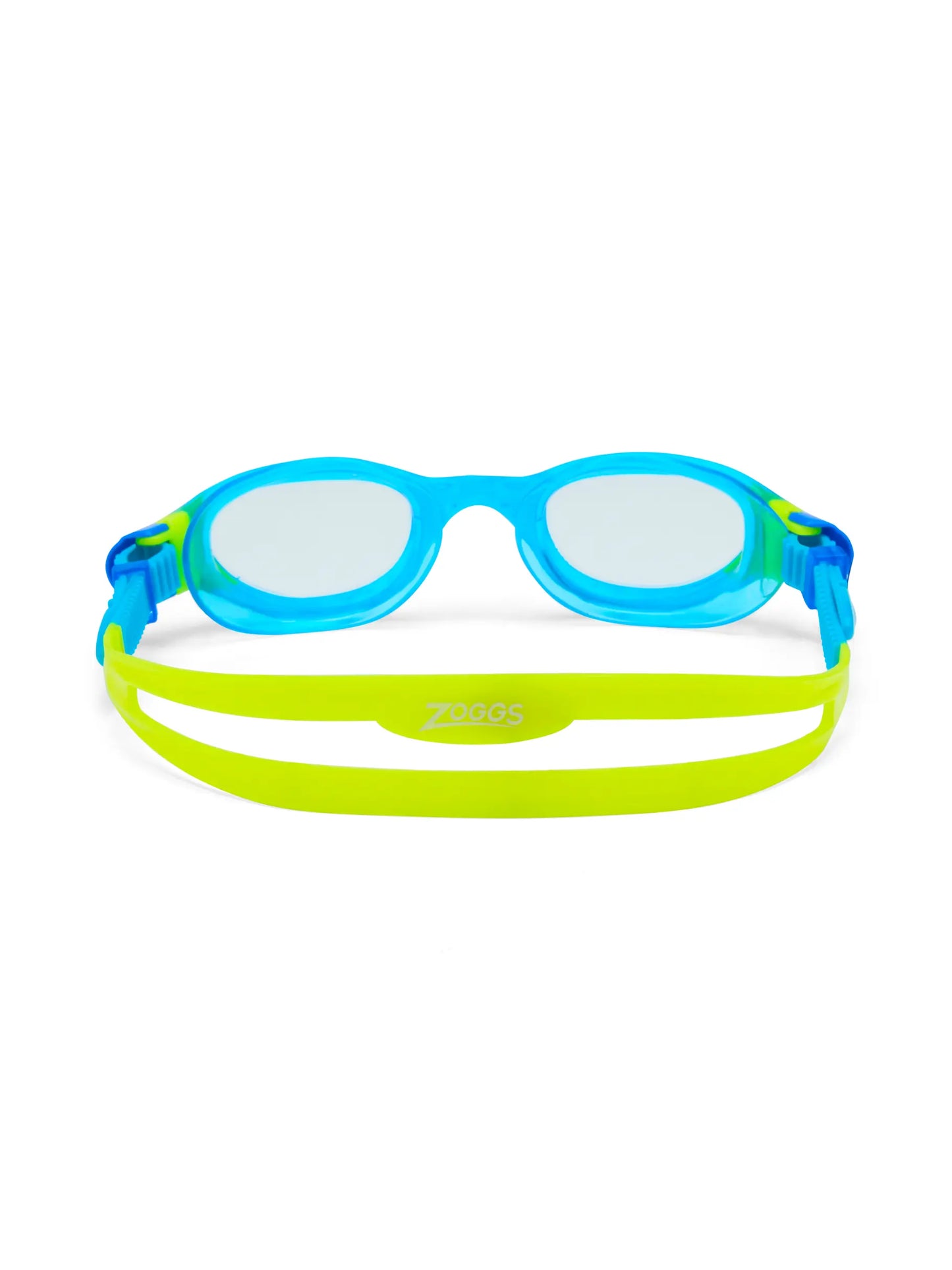Zoggs Phantom 2.0 Junior  Goggles - Light Blue/Lime - Clear Lense