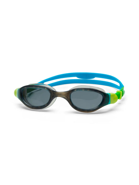 Zoggs Phantom 2.0 Junior  Goggles - Black Green Smoke Tint