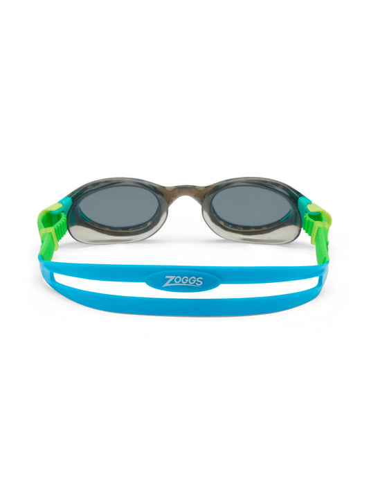 Zoggs Phantom 2.0 Junior  Goggles - Black Green Smoke Tint