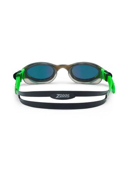 Zoggs Phantom 2.0 Junior Titanium - Black/Green/Mirror