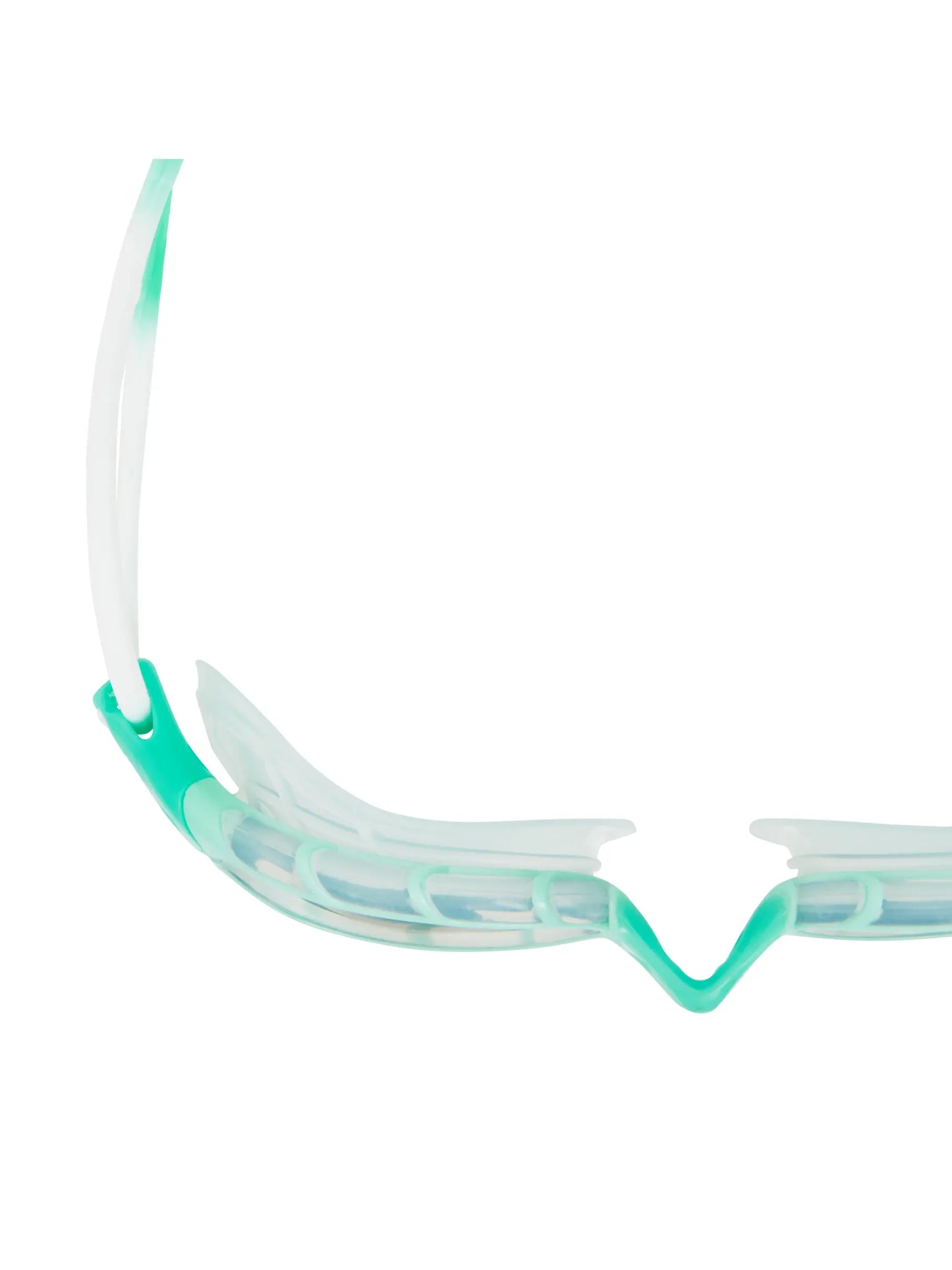 Zoggs Predator Goggles - Green/Clear Smoke Tint Lens (Smaller Profile Fit)