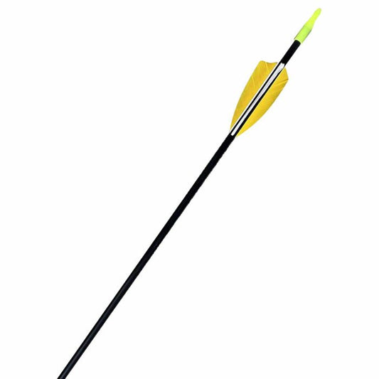 Redzone Fiberglass Arrow with Feather Fetch - upto 30lb