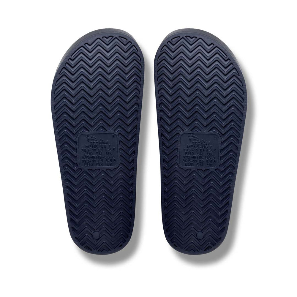 Archies Arch Support Slides - Navy