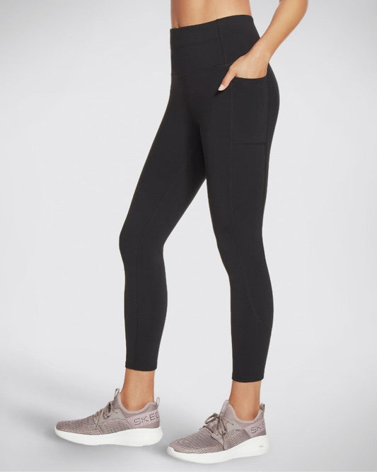 Skechers GO Walk High-Waisted 7/8 Legging II - Bold Black