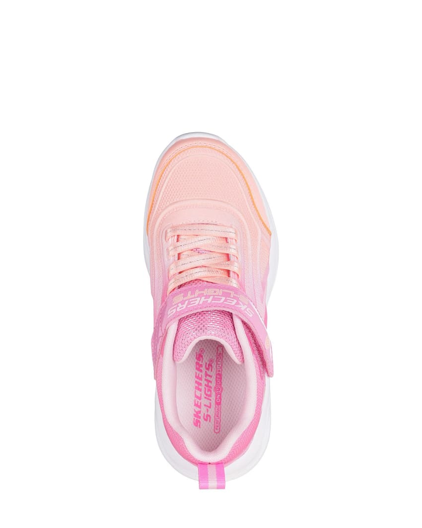 Skechers Kids' S-Lights: Sola Glow - Colour Breeze Pink/Multi