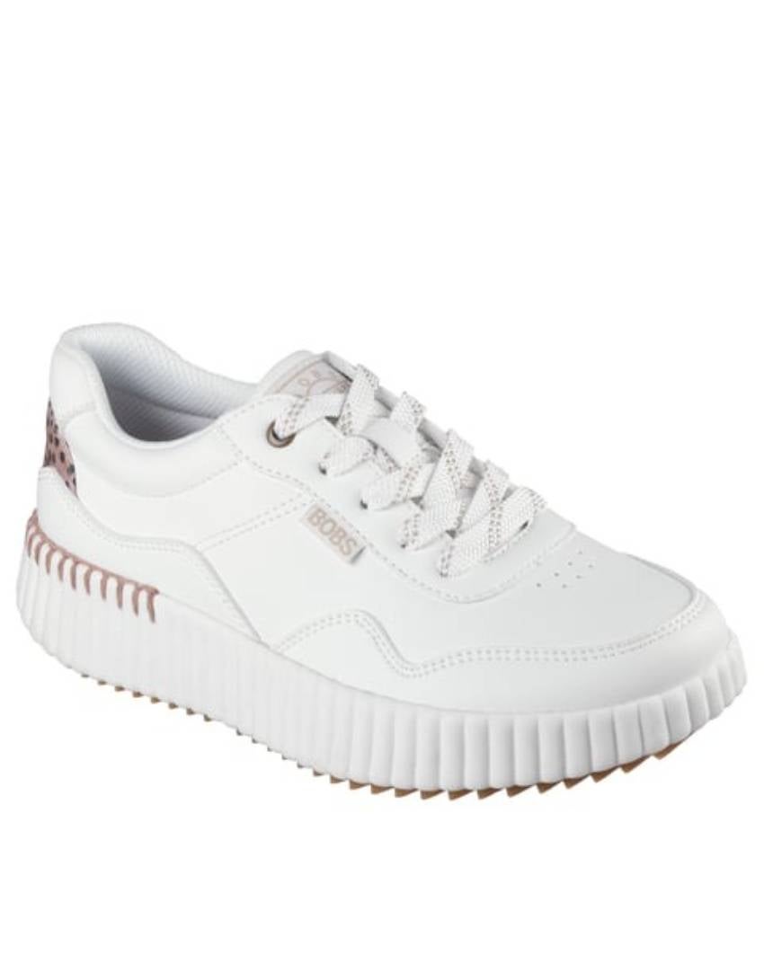 Skechers Womens Bobs Vista Casual Stroll - White