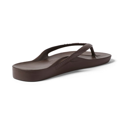 Archies Arch Support Thongs - Brown