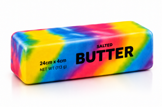 Squishy Mega Tie-Dye Butter