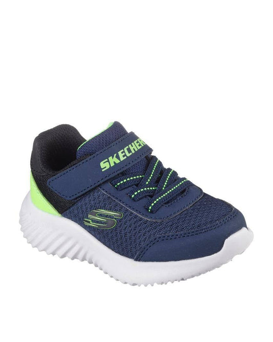 Skechers Infants Bounder Trezic - Navy/Lime