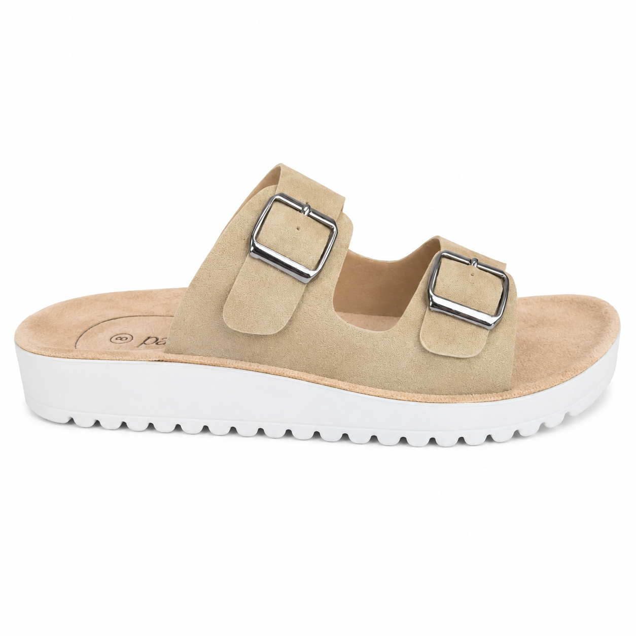 Panache Trinn Womens Comfortable Slides Sandals - Taupe